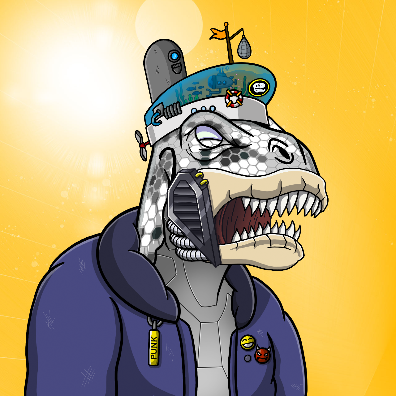 Metasaurs Punks #7414