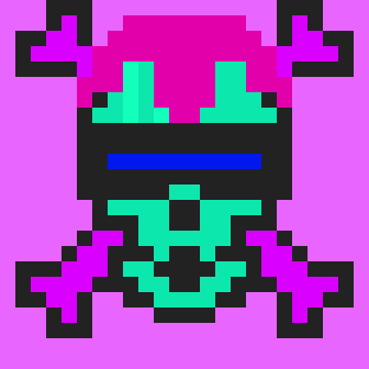 Cyber CryptoSkull #1597