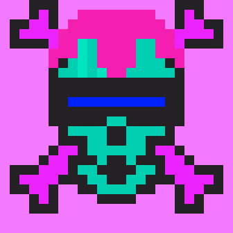 Cyber CryptoSkull #1597