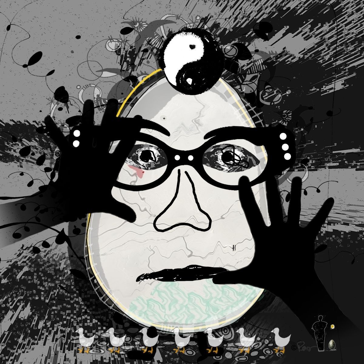 #934 : BeCool : EGGs by Karrie Ross