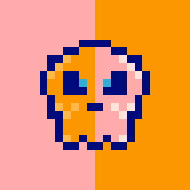 Kawaii SKULL #4577