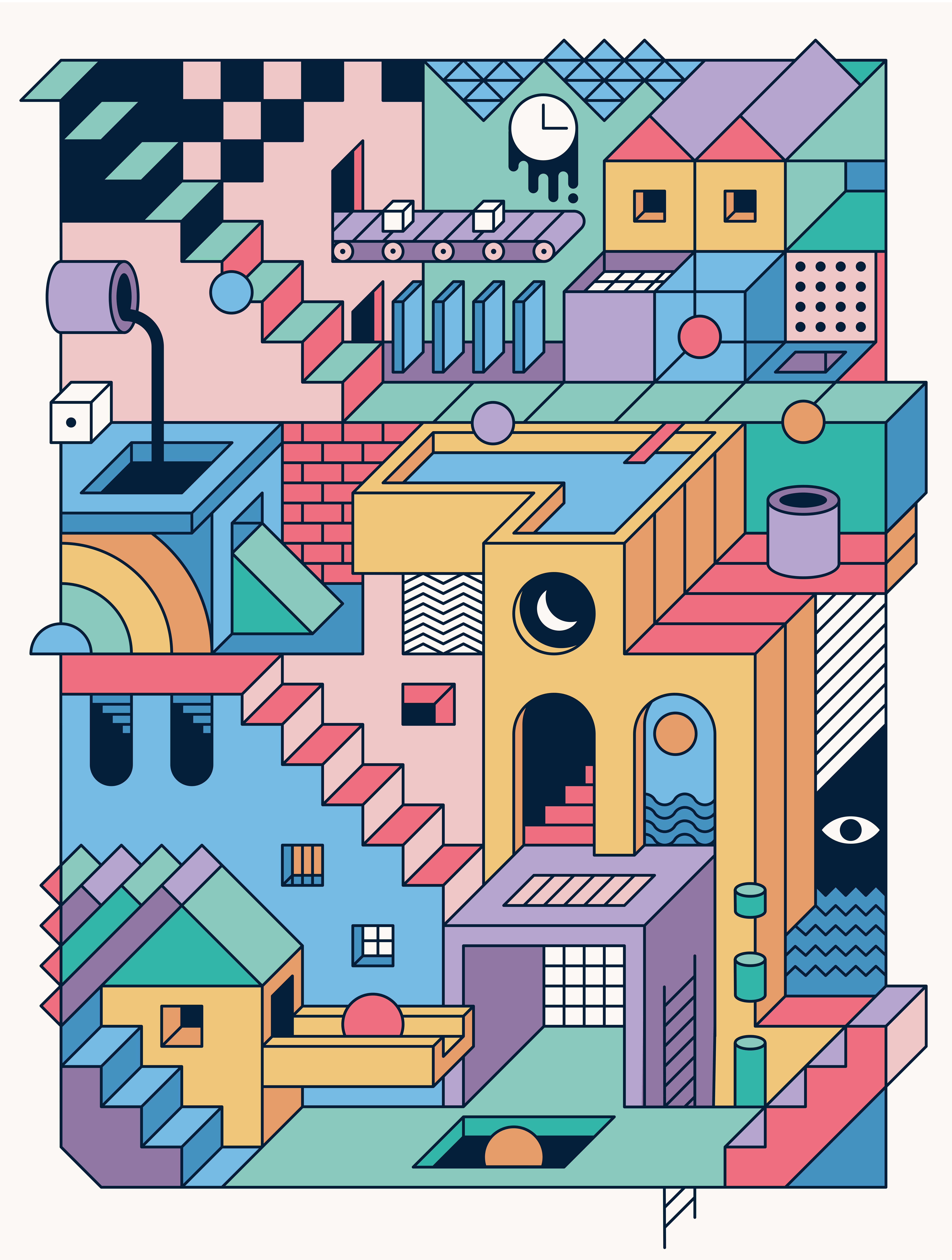 80s Escher