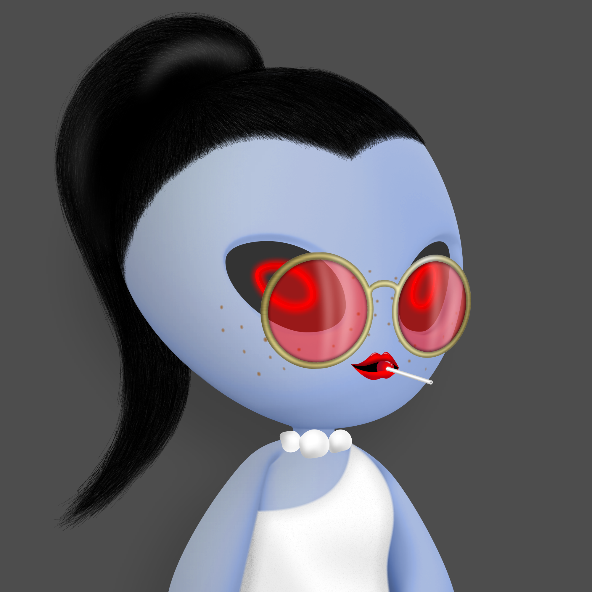 Alien Girl 655