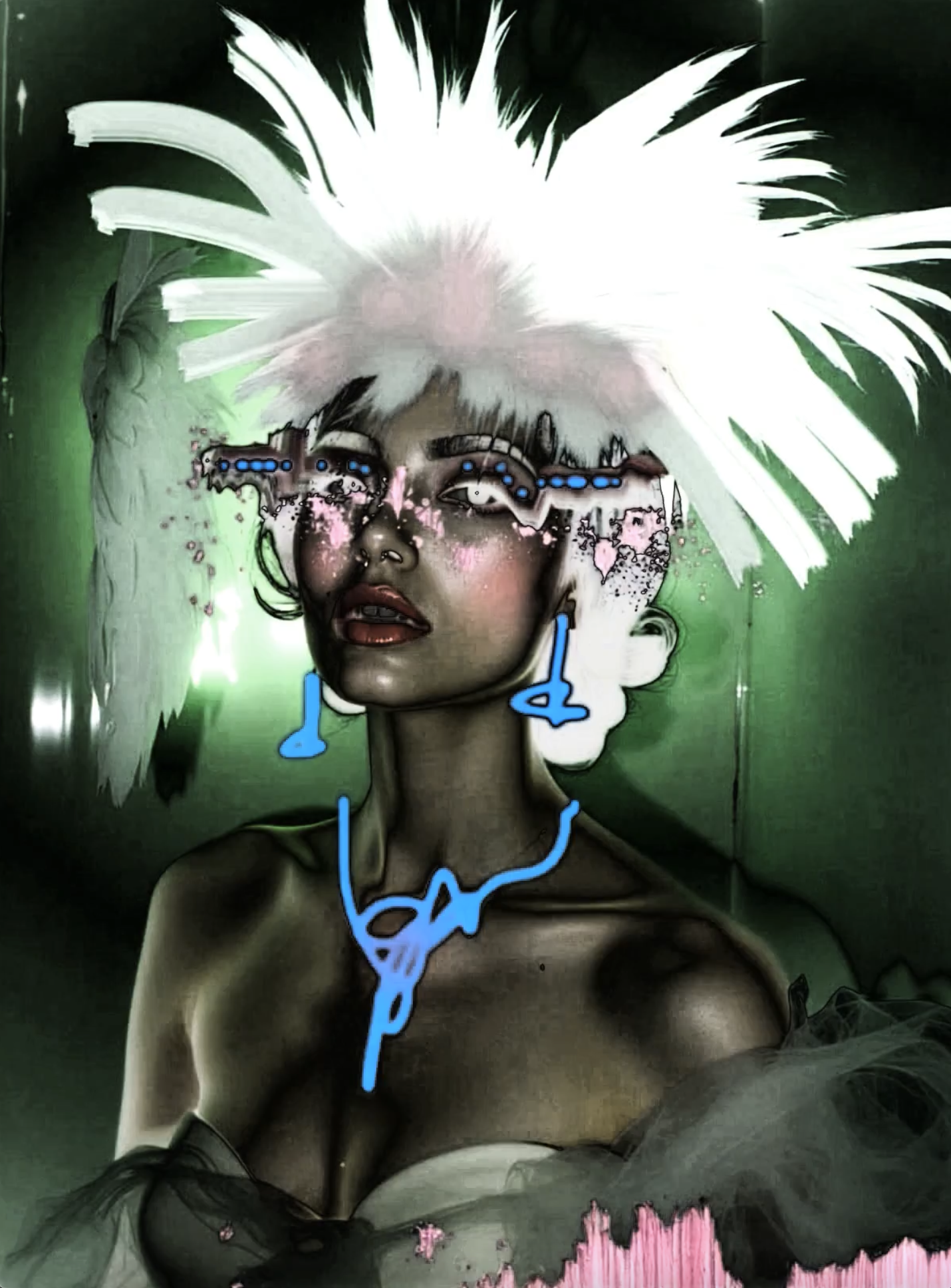 VELVET SIREN — Miss AL Simpson, Scottish cryptoartist