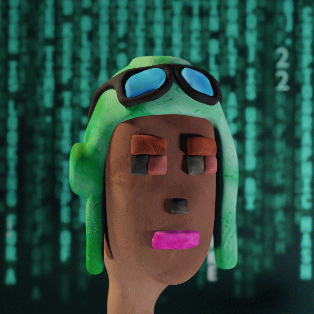Scratched ClayPunks #0022