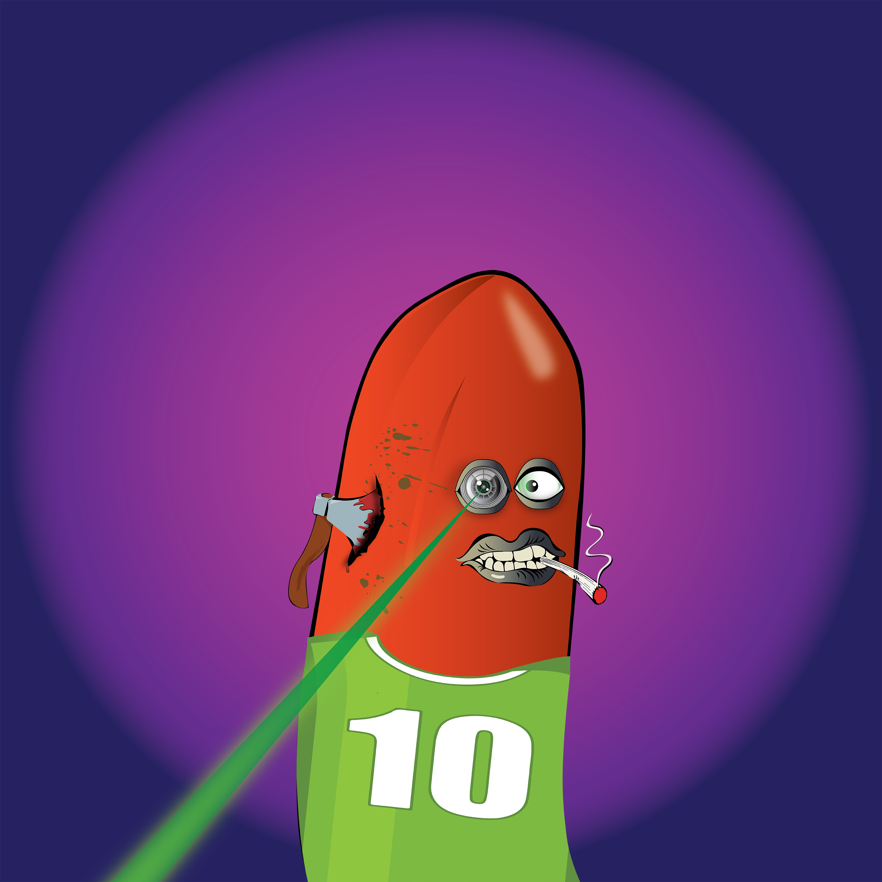 Zombie Banana Bunch #6375