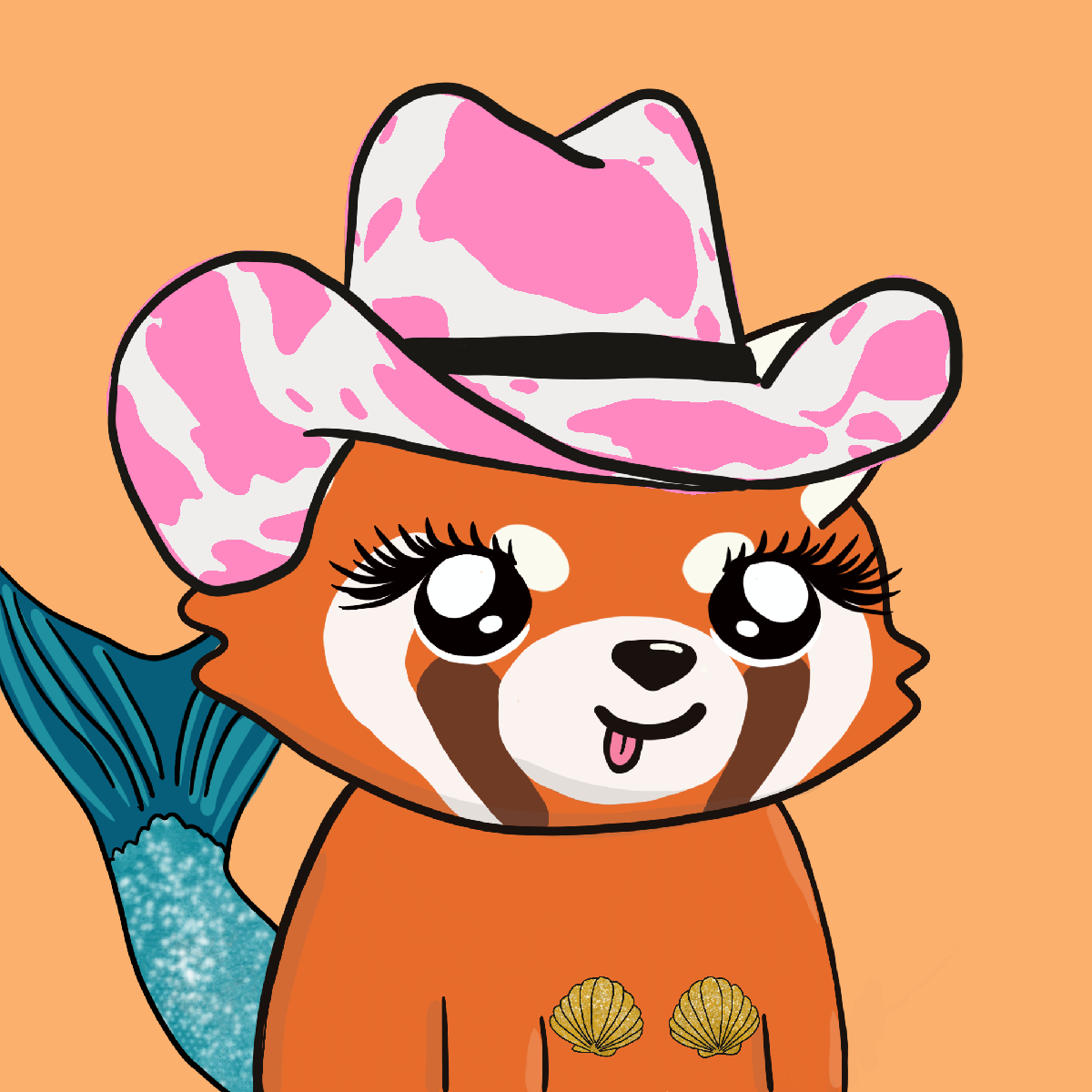 Okay Red Panda #6729
