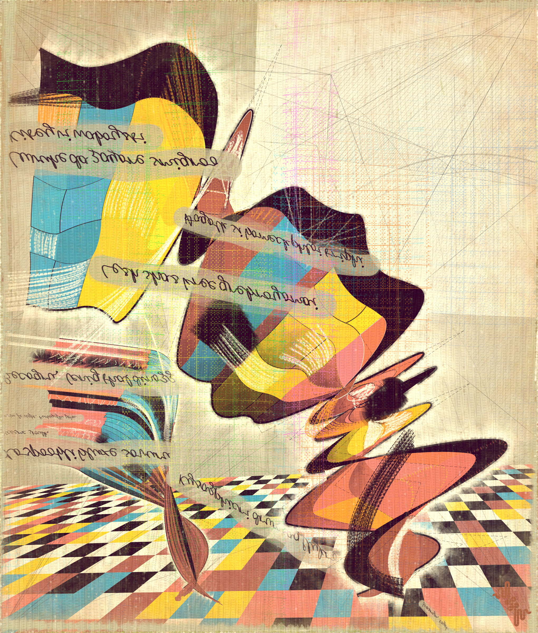 Amplitudes of Canvas #111