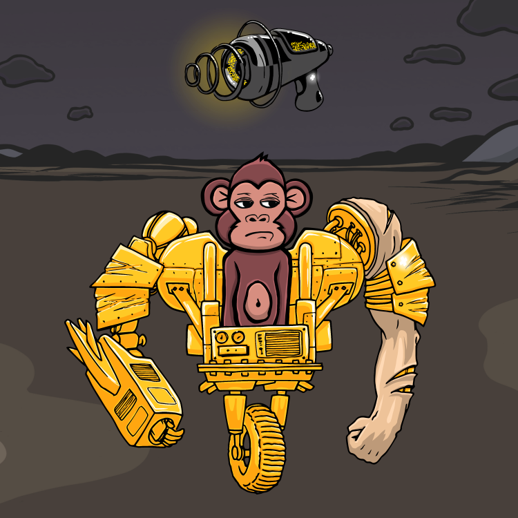 Mecha Monkey #1070