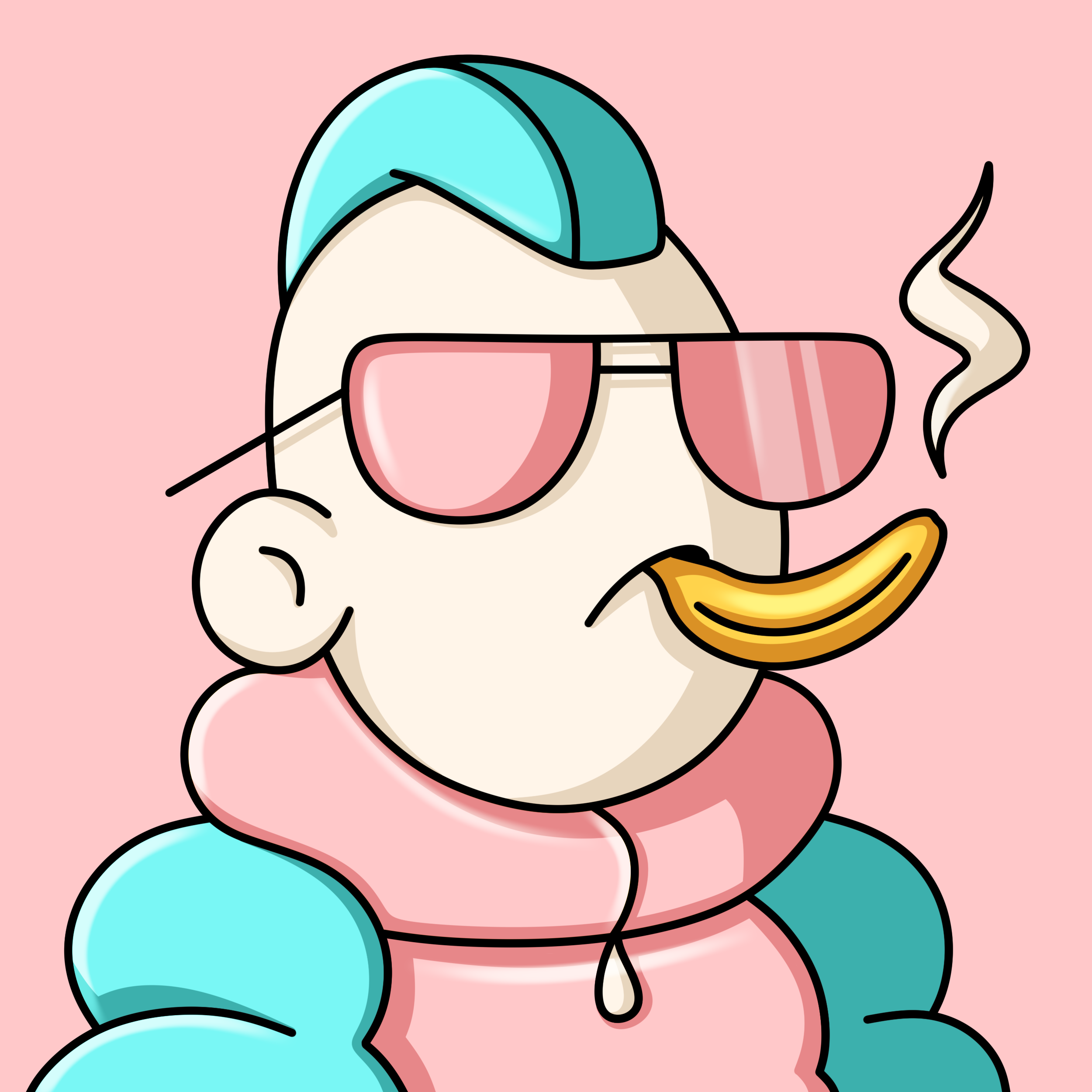 Banana Doodle #866