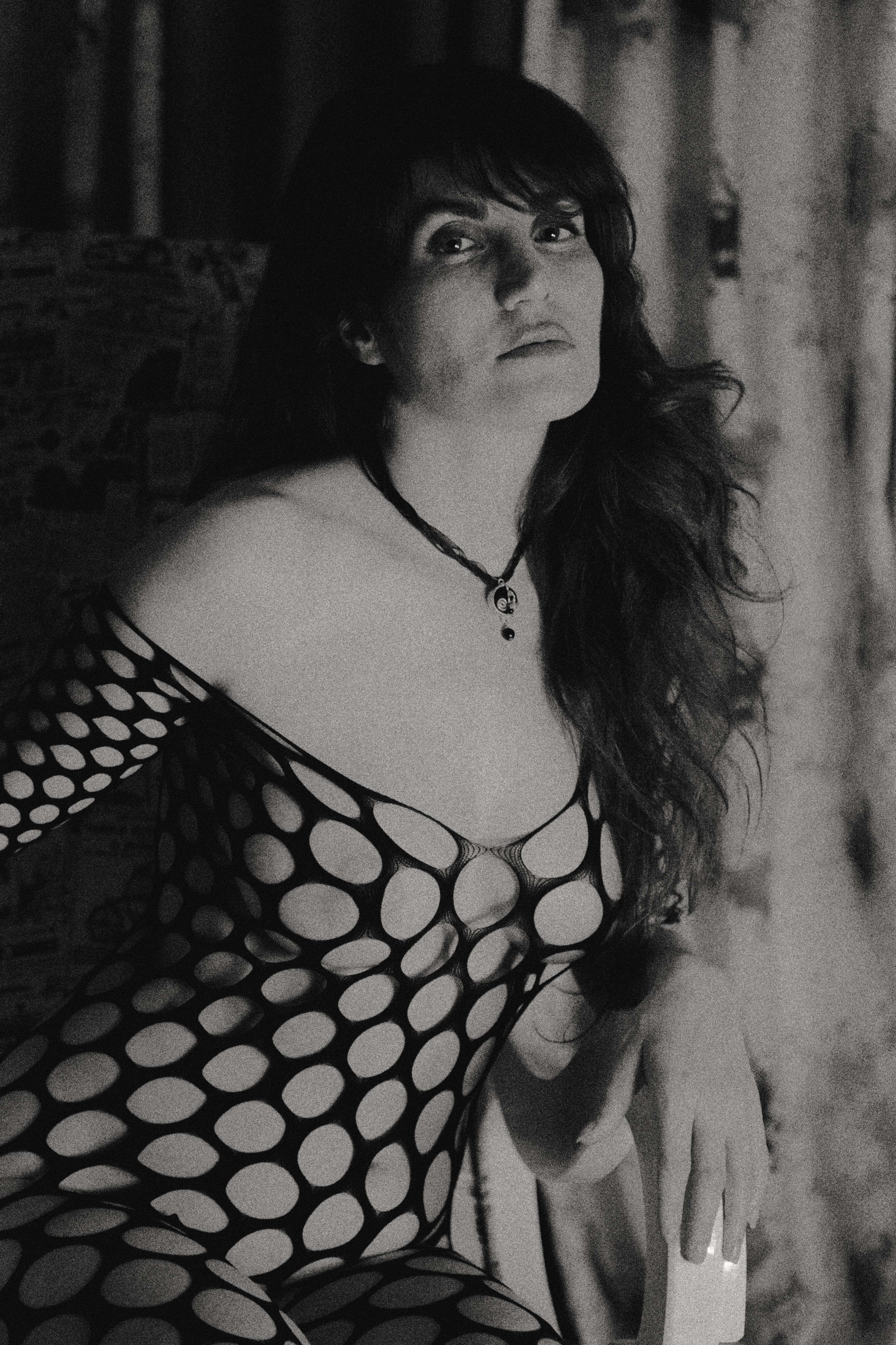 Mermaid in Fishnet