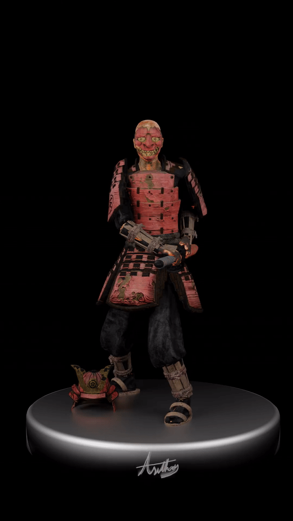 Crypto Alien #013 - Samurai 