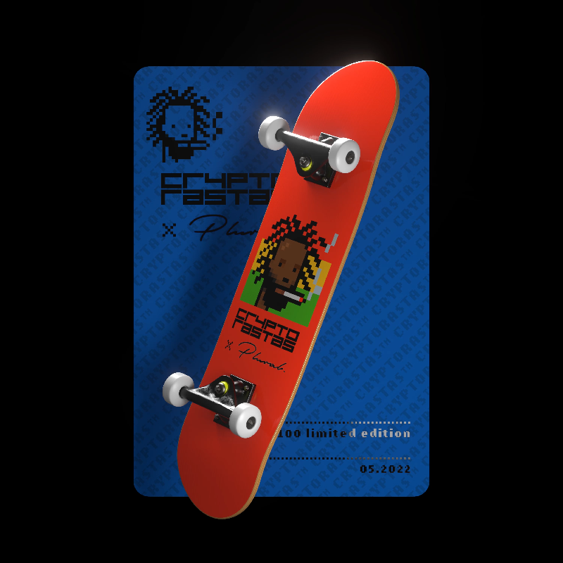 CryptoRastas X Plural Skate #00039