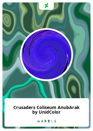 Crusaders Coliseum AnubArak by UnidColor