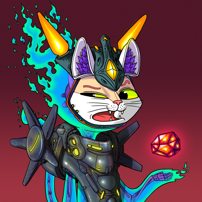 Alien Cat #3548