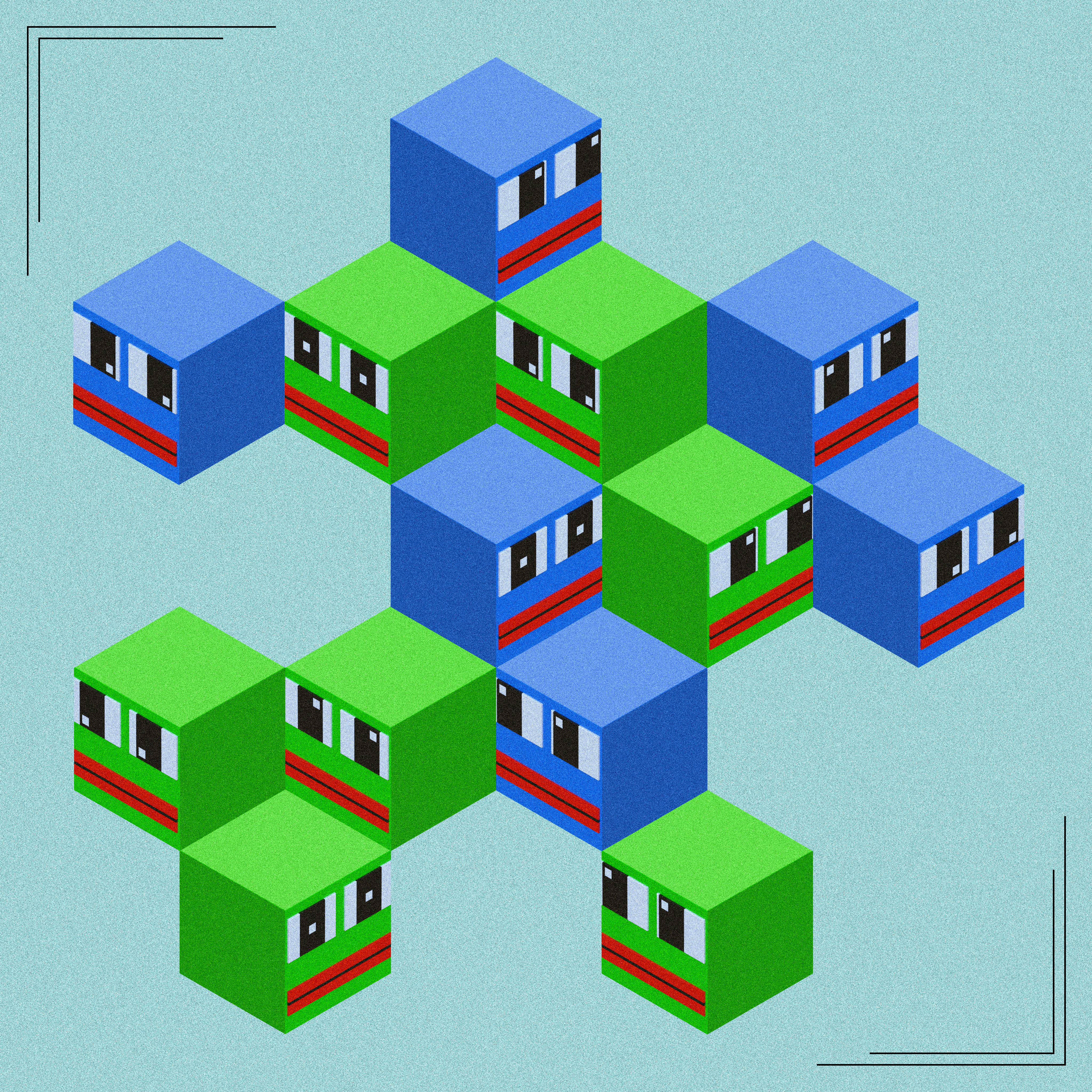 Isometric Pepe #64