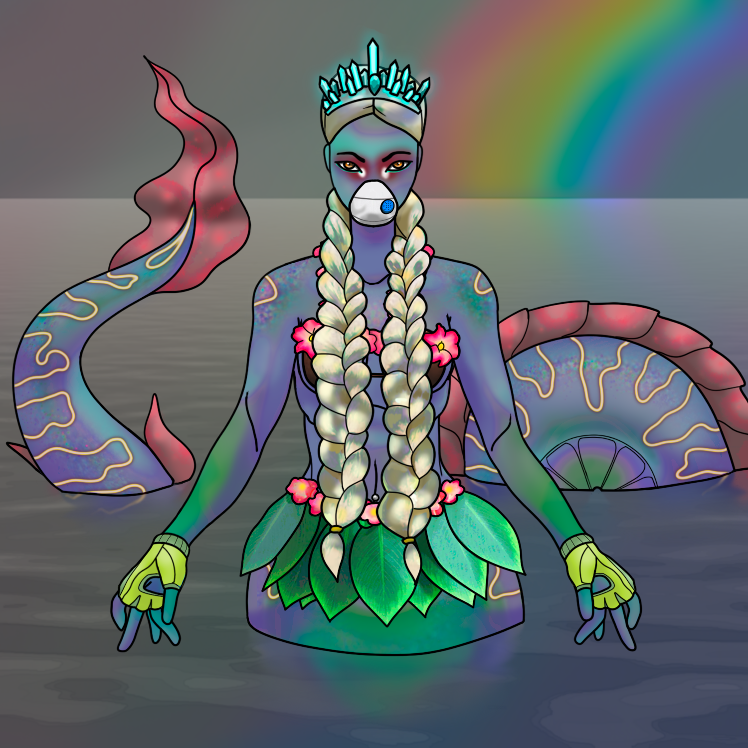 Mermaid Sisters  #1723