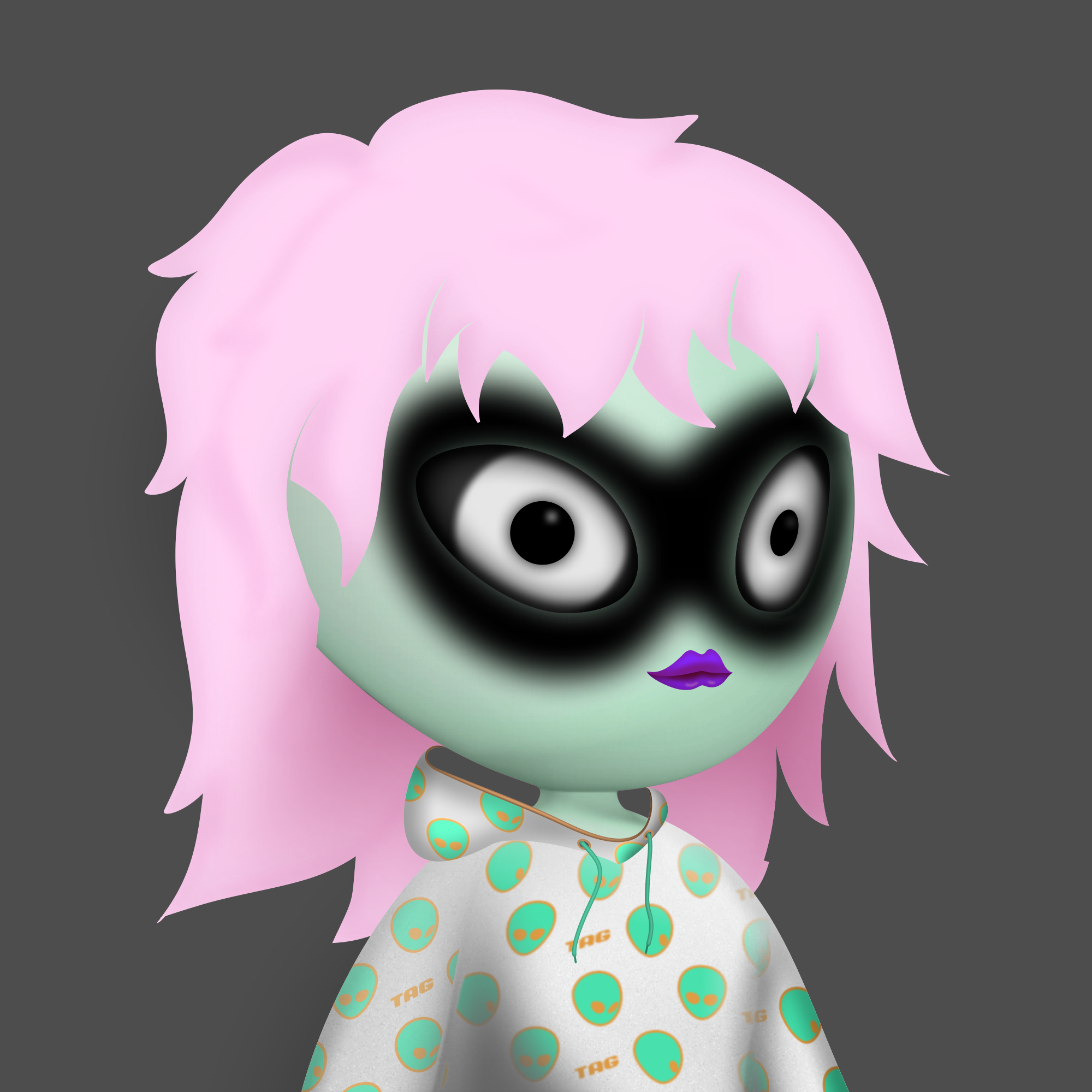 Alien Girl 863