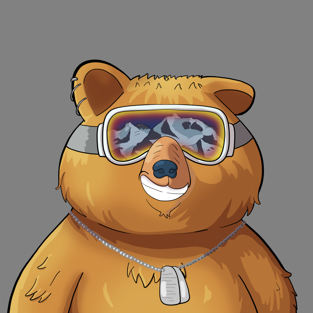 #1353 • Buttloaf Swiggity Honey Bear