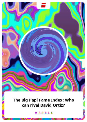 The Big Papi Fame Index: Who can rival David Ortiz?