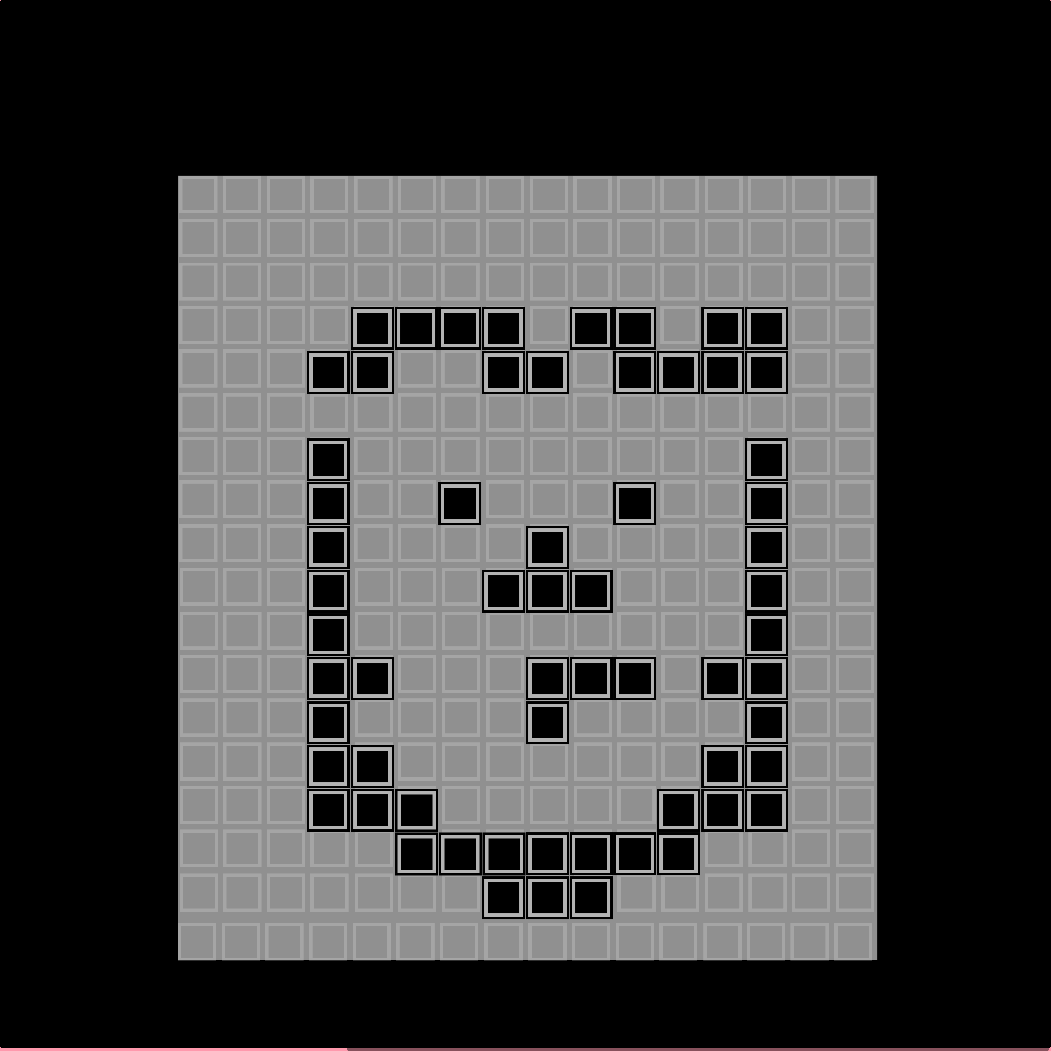 8-bit Block Face #6012