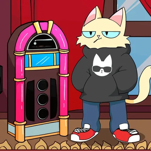 #1 - Hoodie Cat