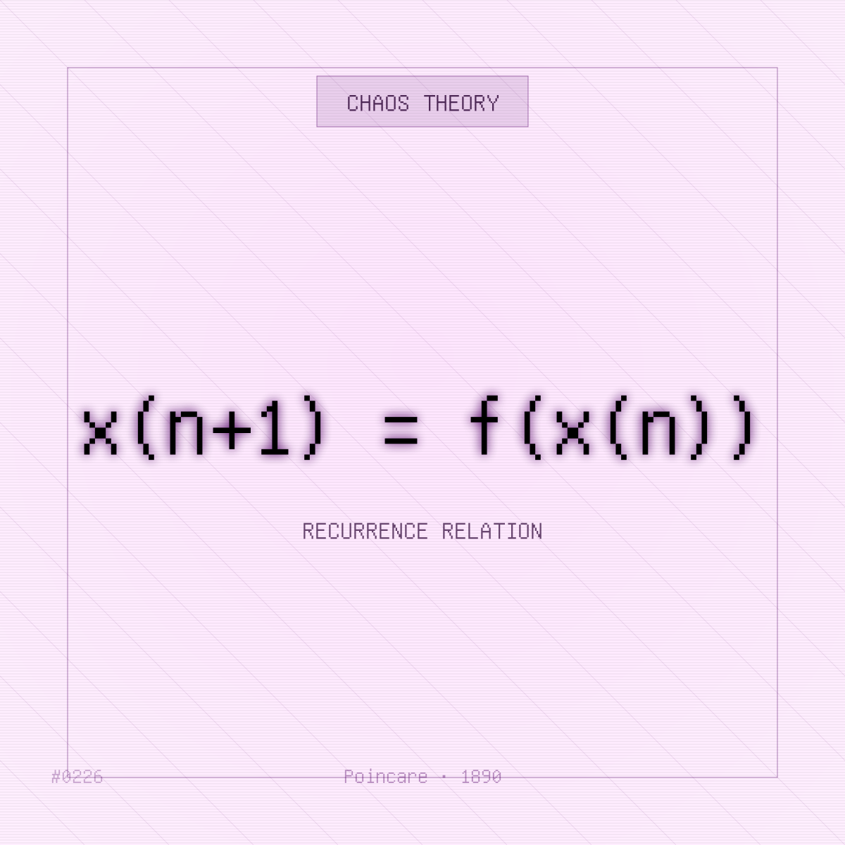 Theorem #226 - Recurrence Relation