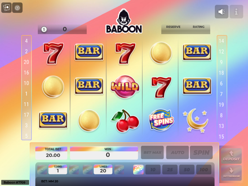 Baboon #7709