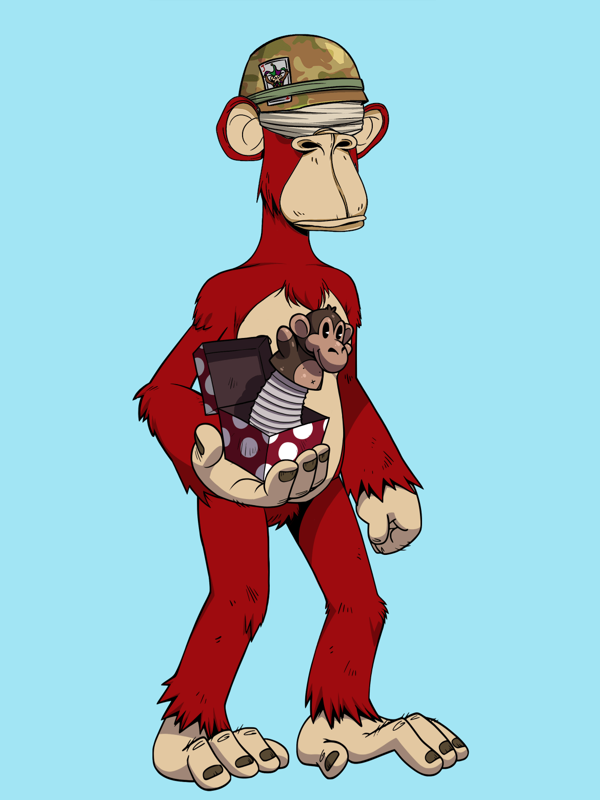 Full Body Ape #1038
