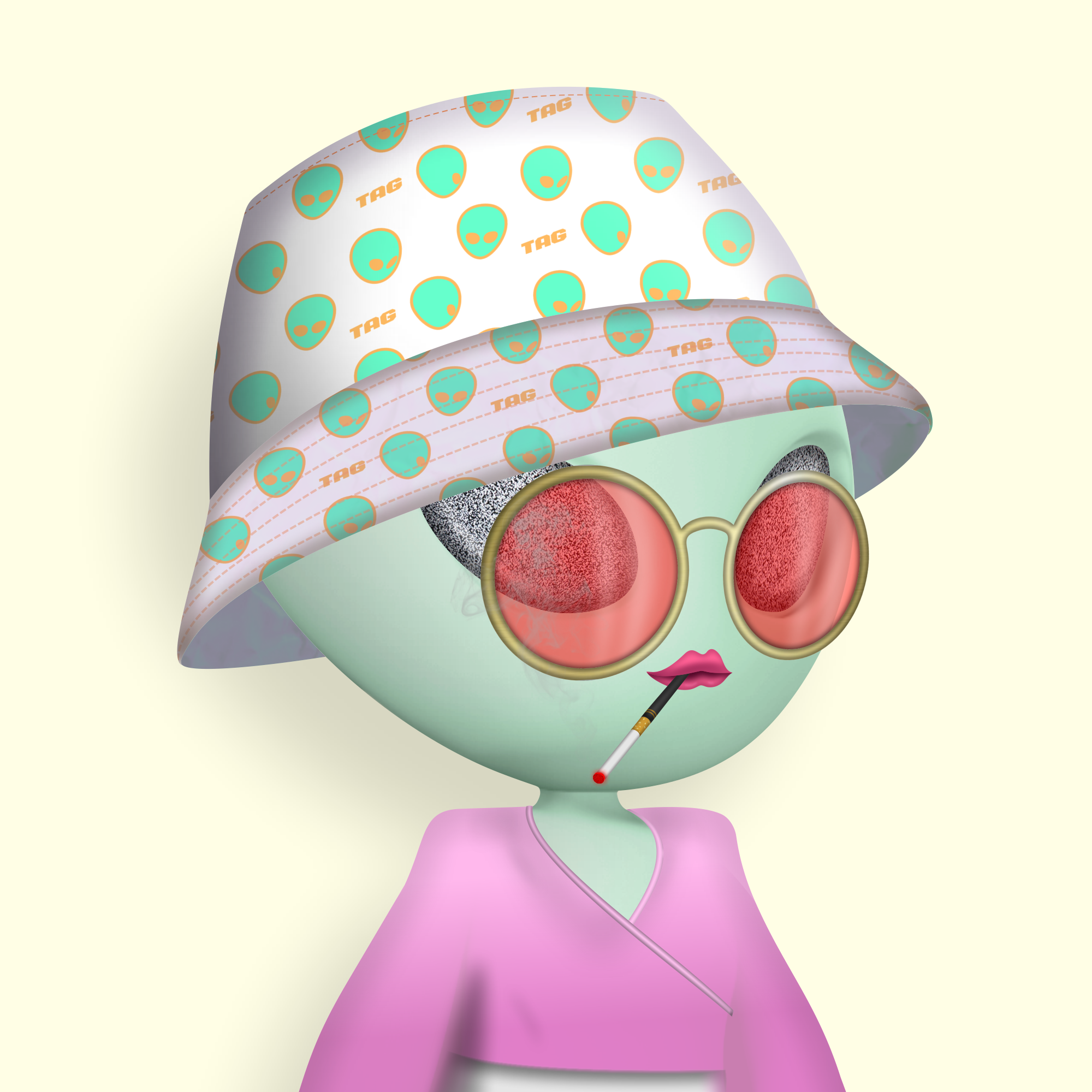 Alien Girl 874
