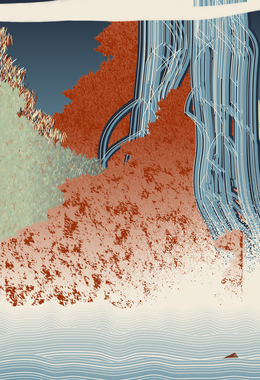 LACMA: ROTF Vol. 2 Monica Rizzolli A Tour of Hypothetical Waterfalls #12