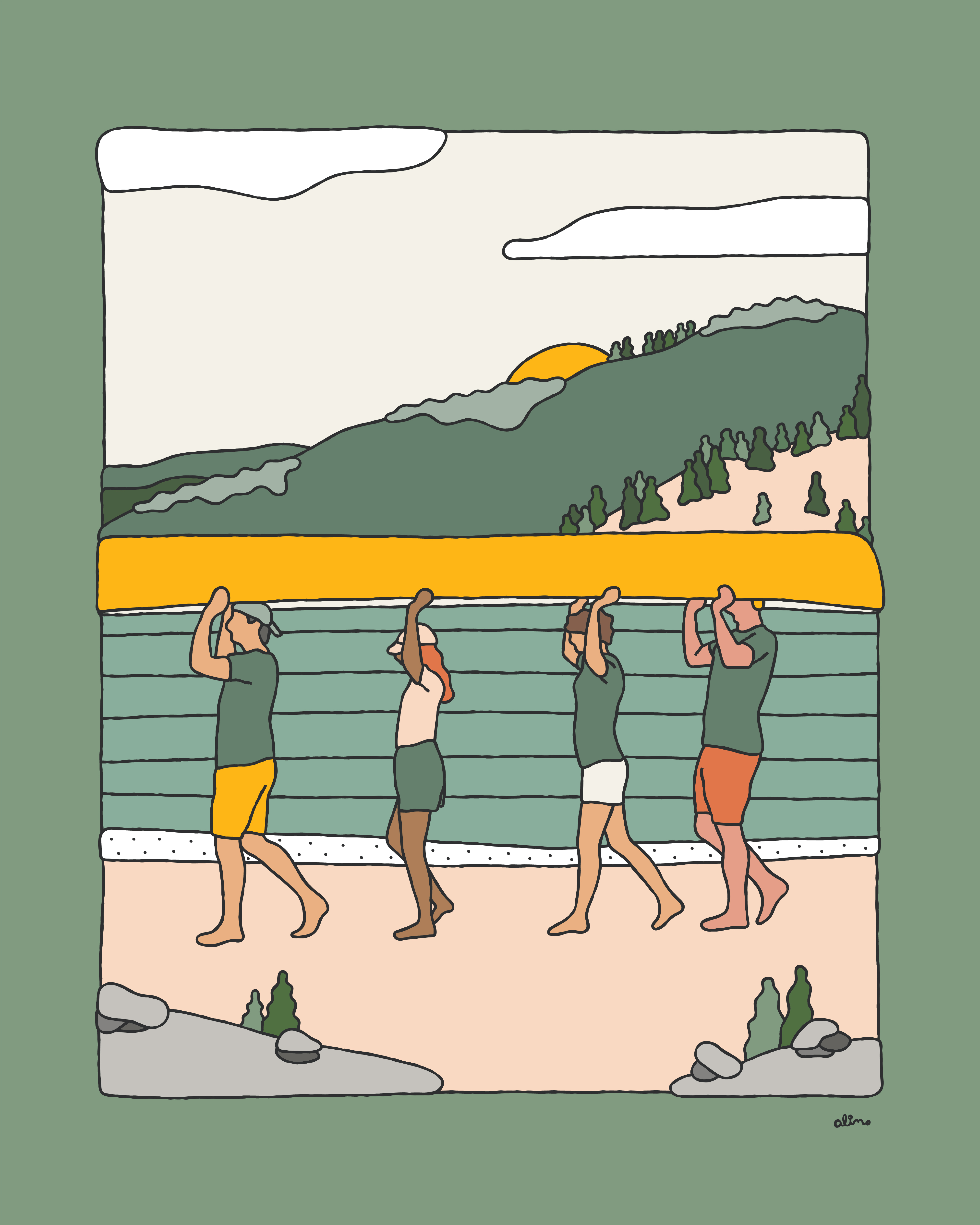 Canoe Time #1/49
