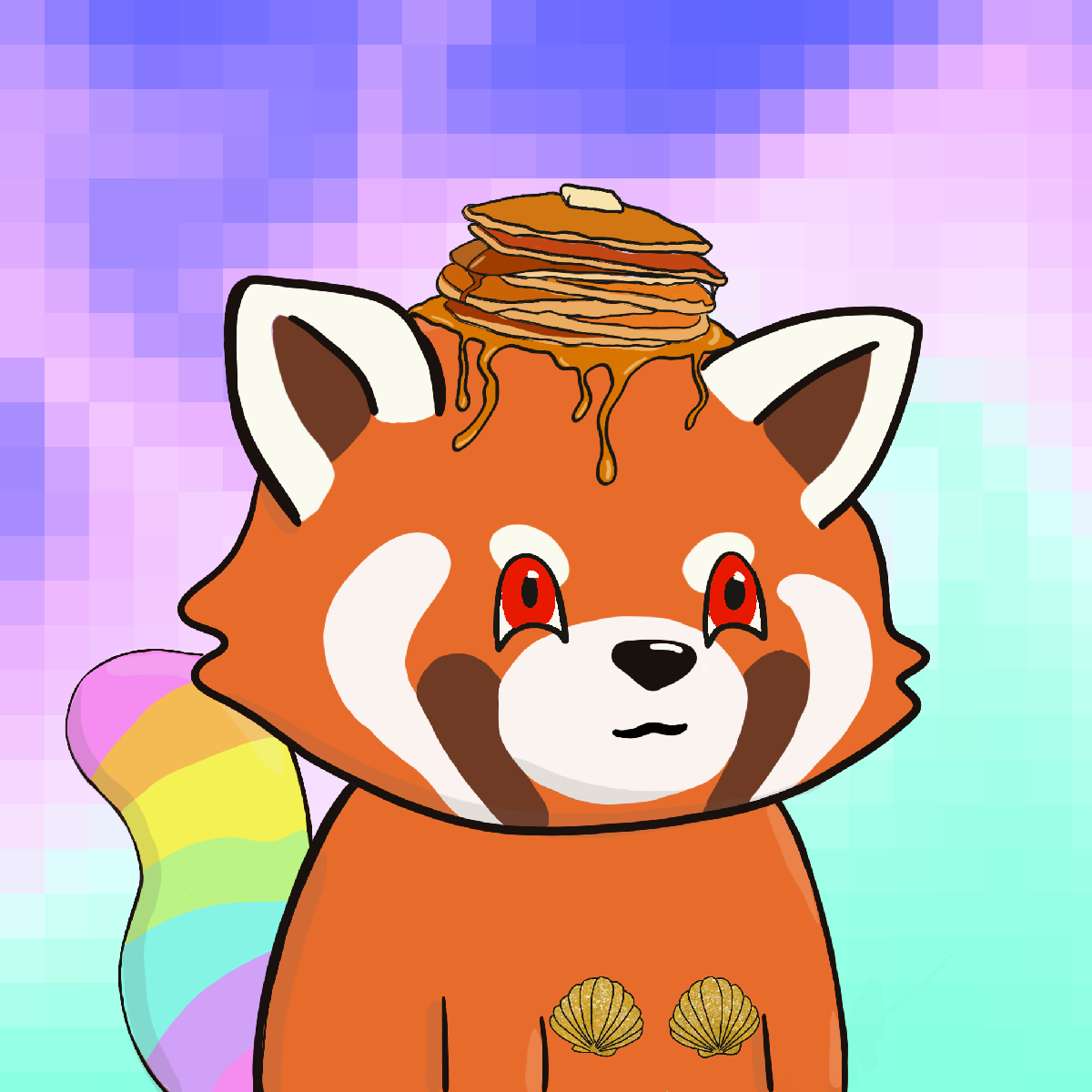 Okay Red Panda #6646