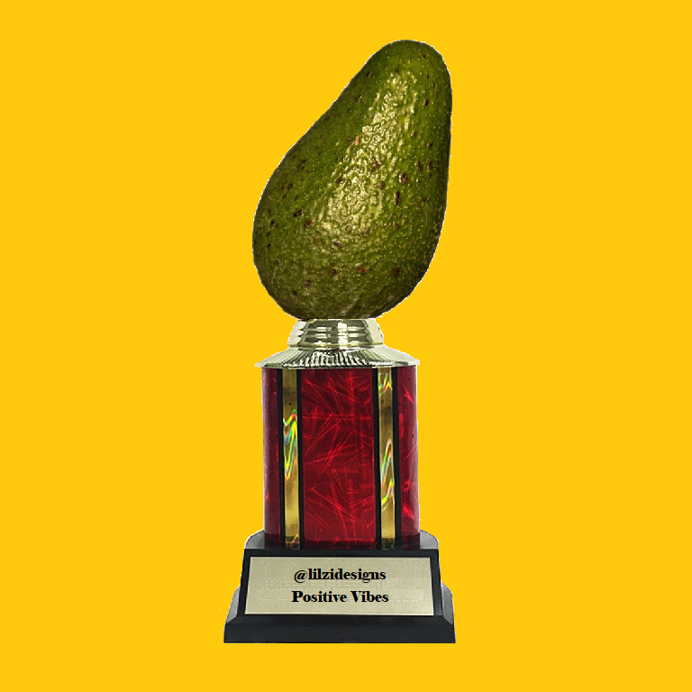Avocado Award - @lilzidesigns