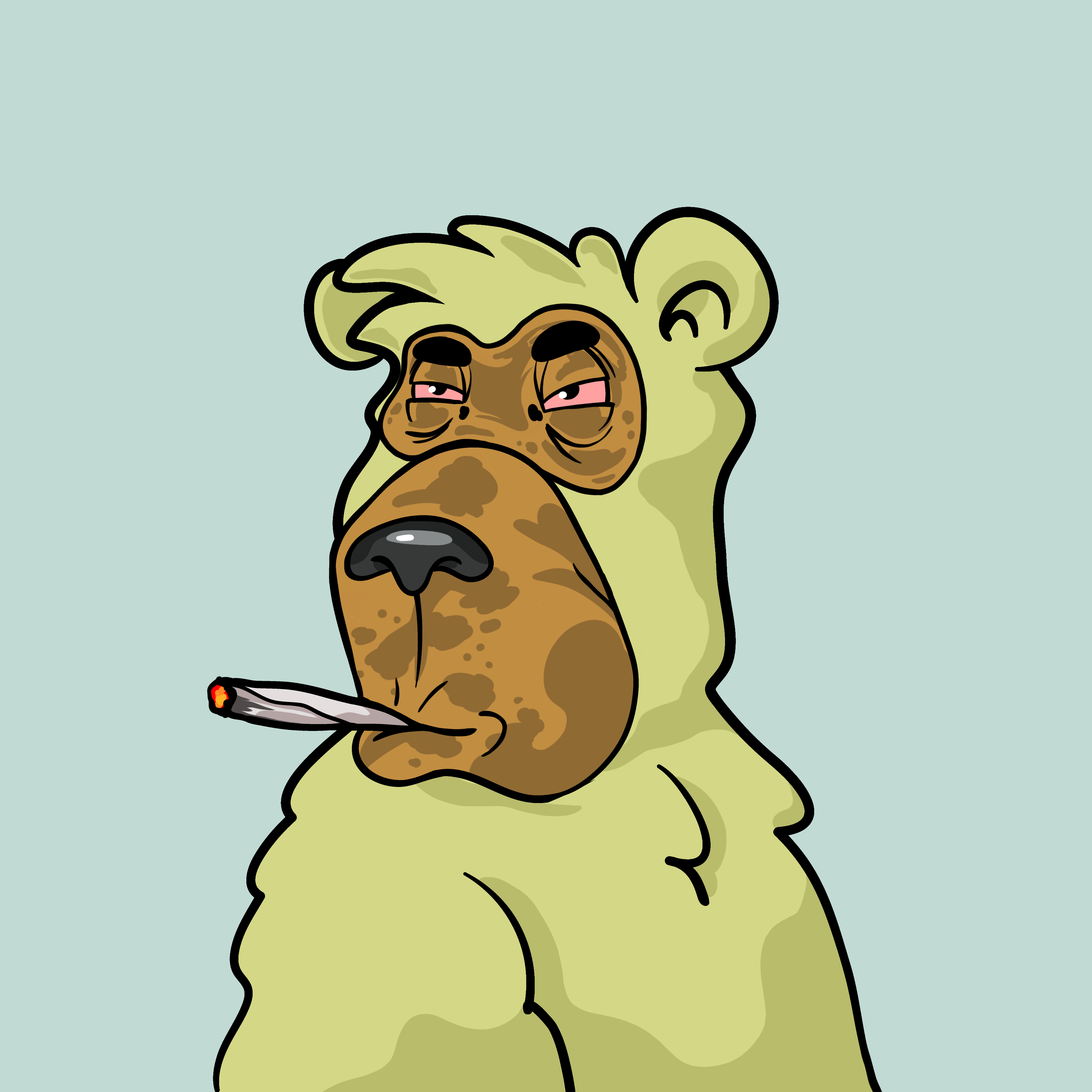 Buzzed Bear #2953
