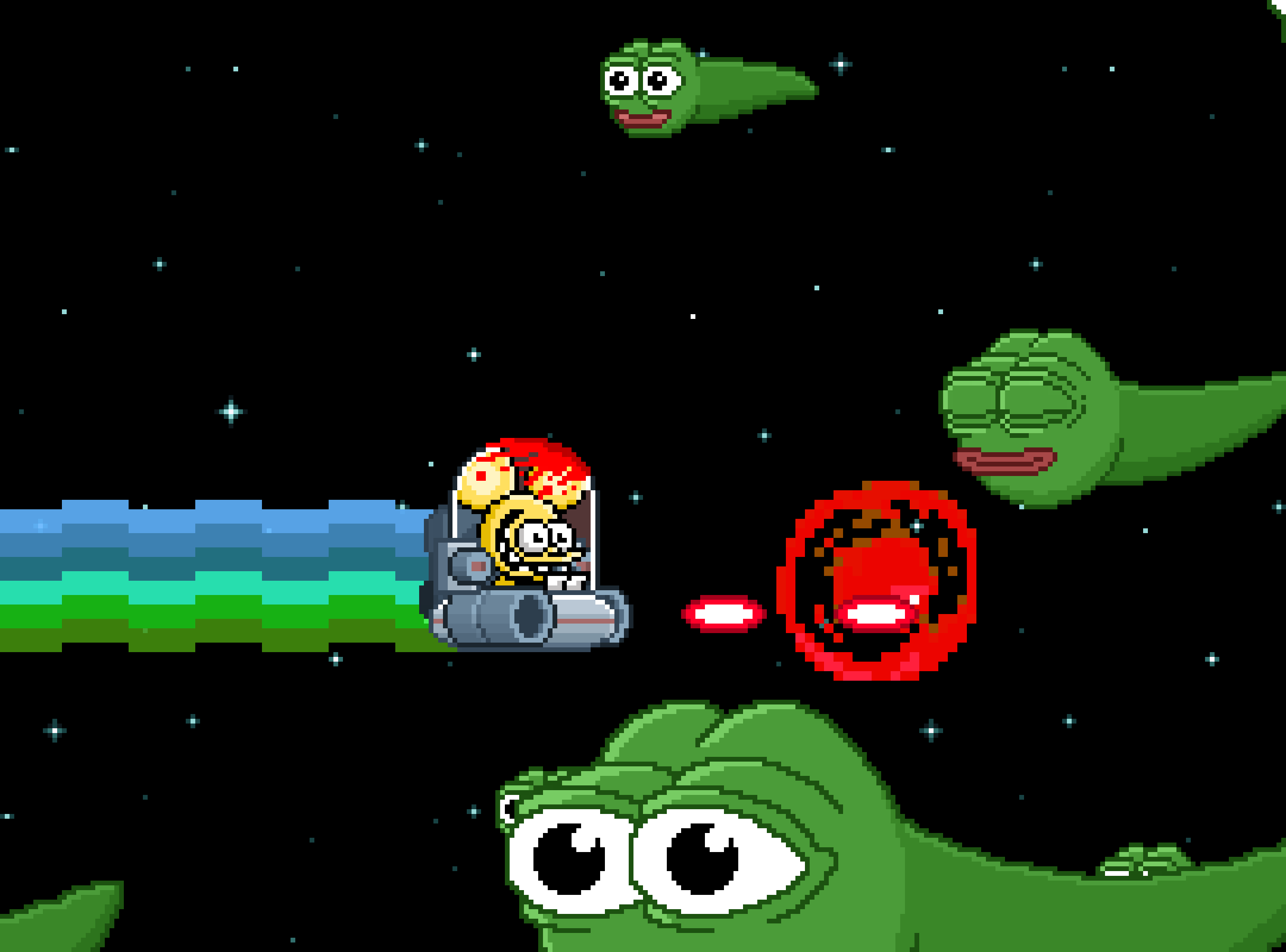 SUPER SPACEMONKEY WORLD: Level 1-1 #15/100