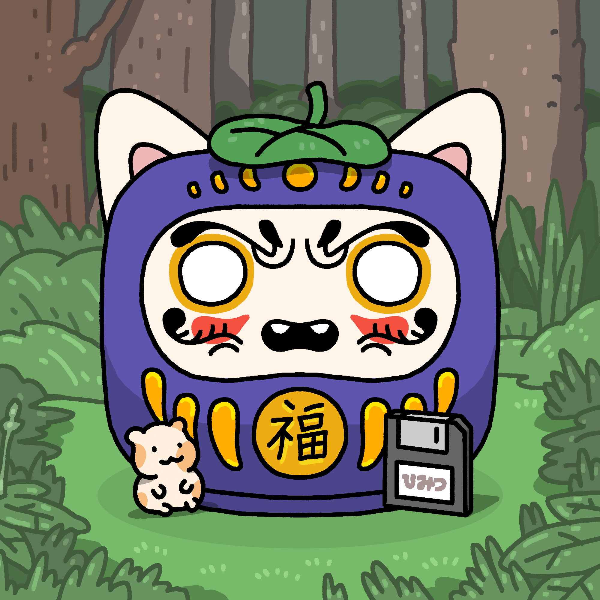 Neko Daruma #431