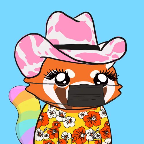 Okay Red Panda #7156