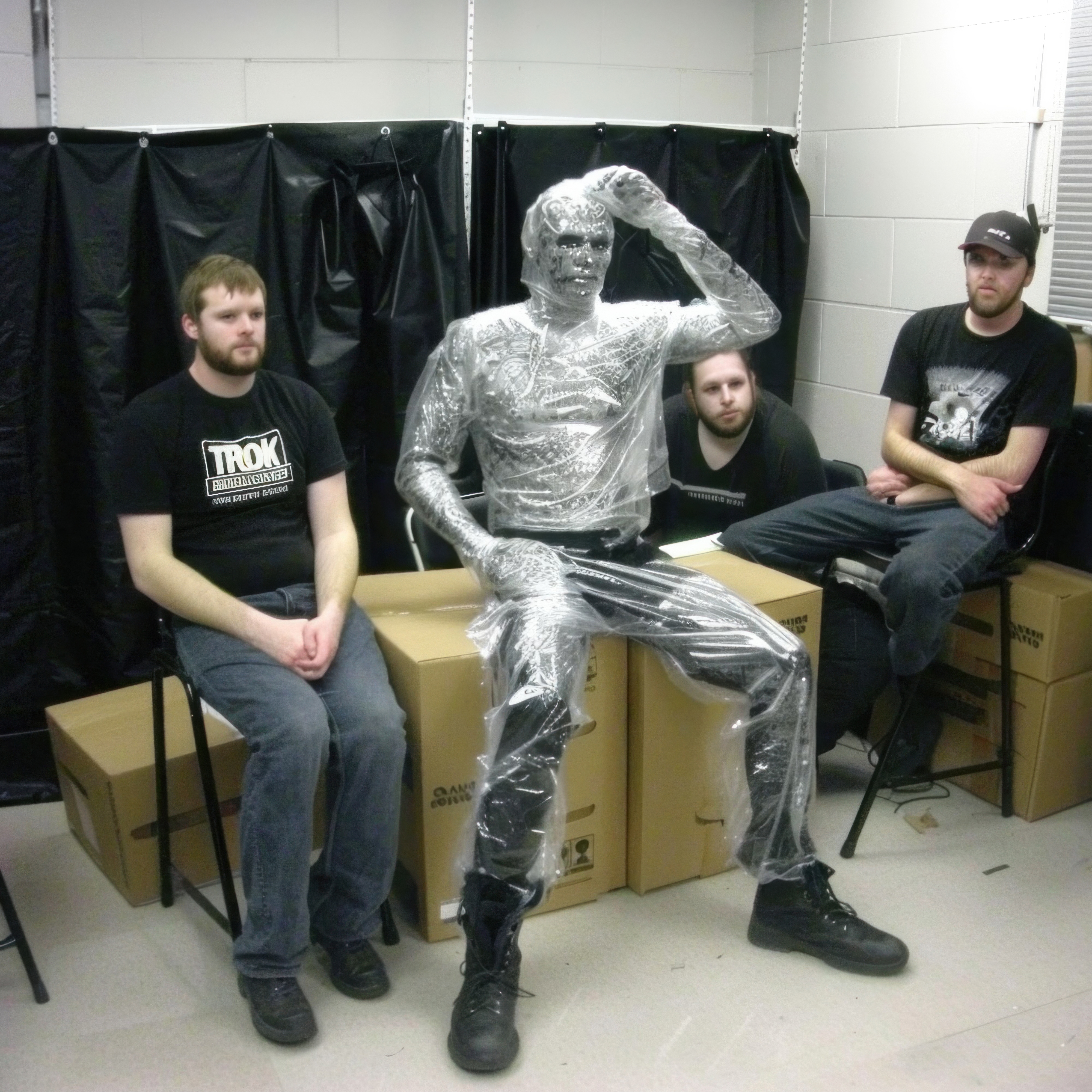 Plastic-Wrapped