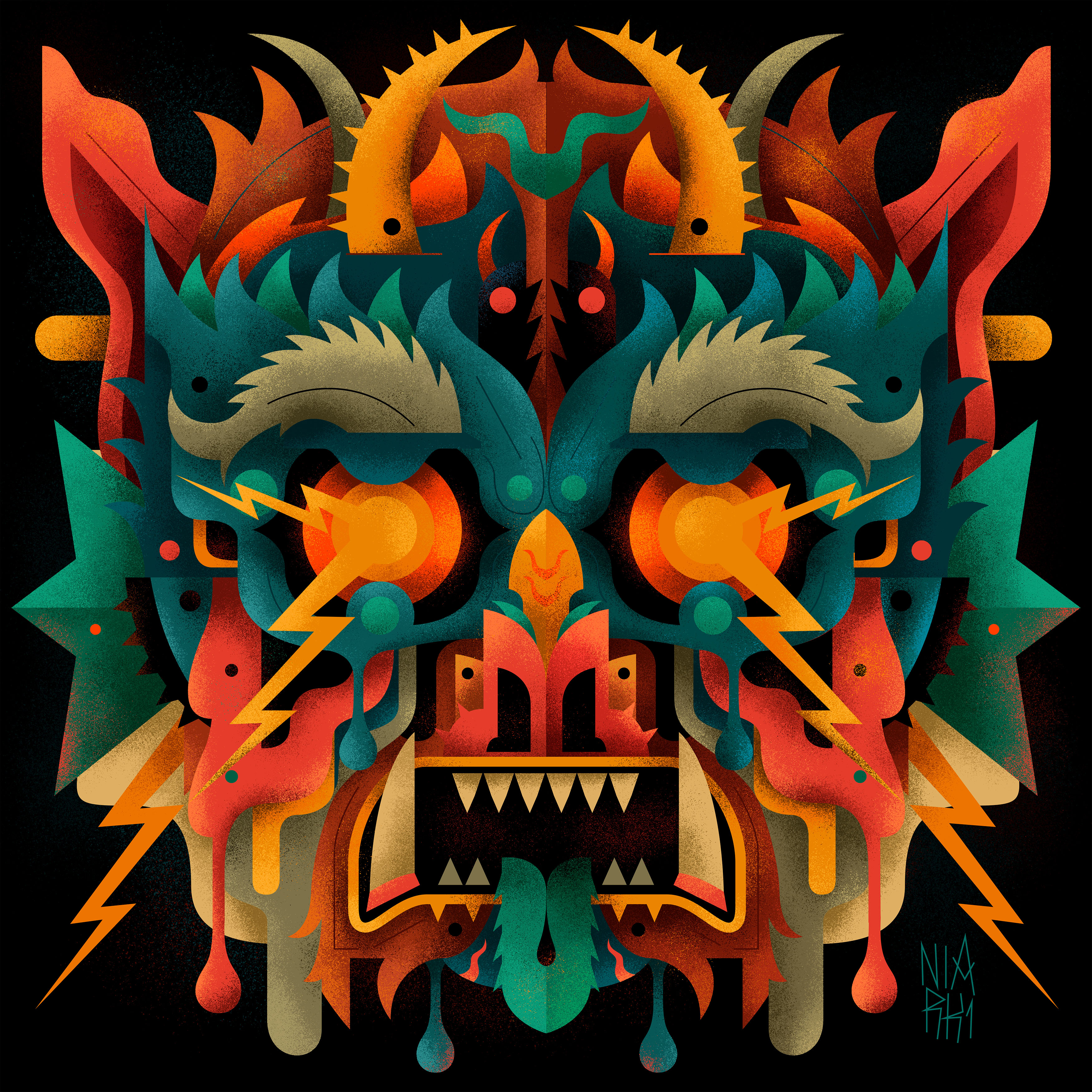 Monster head #3