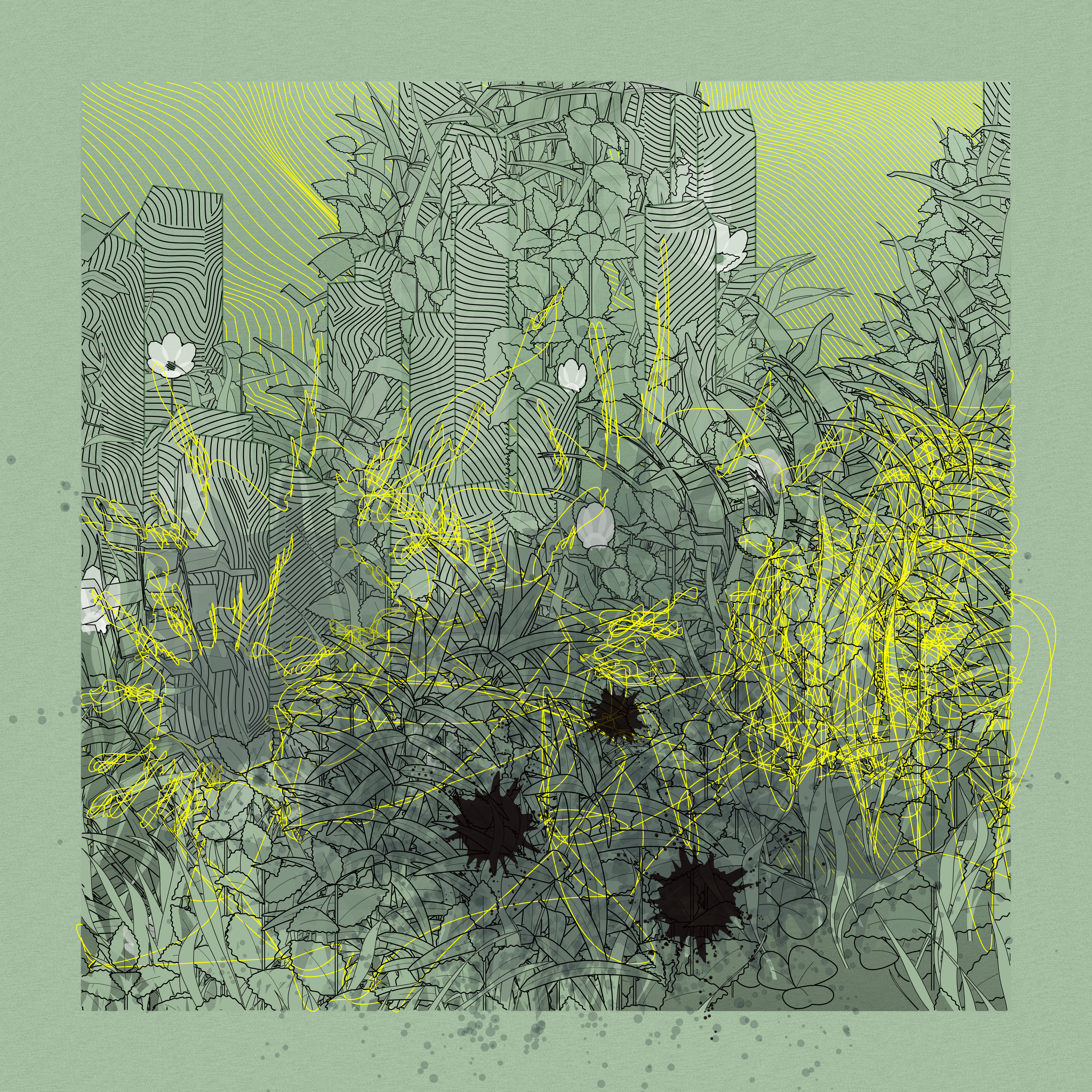 Landscape with Carbon Capture #487