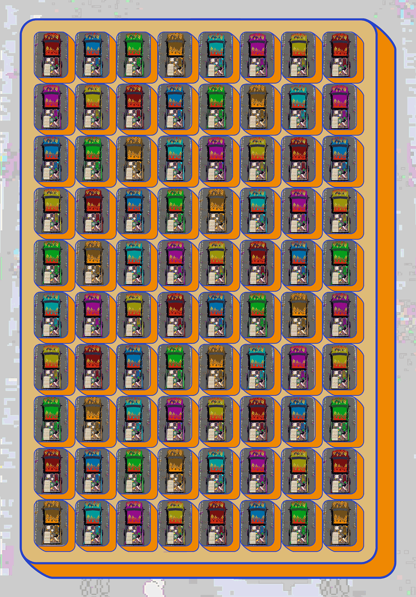 Carpoolers Color Study