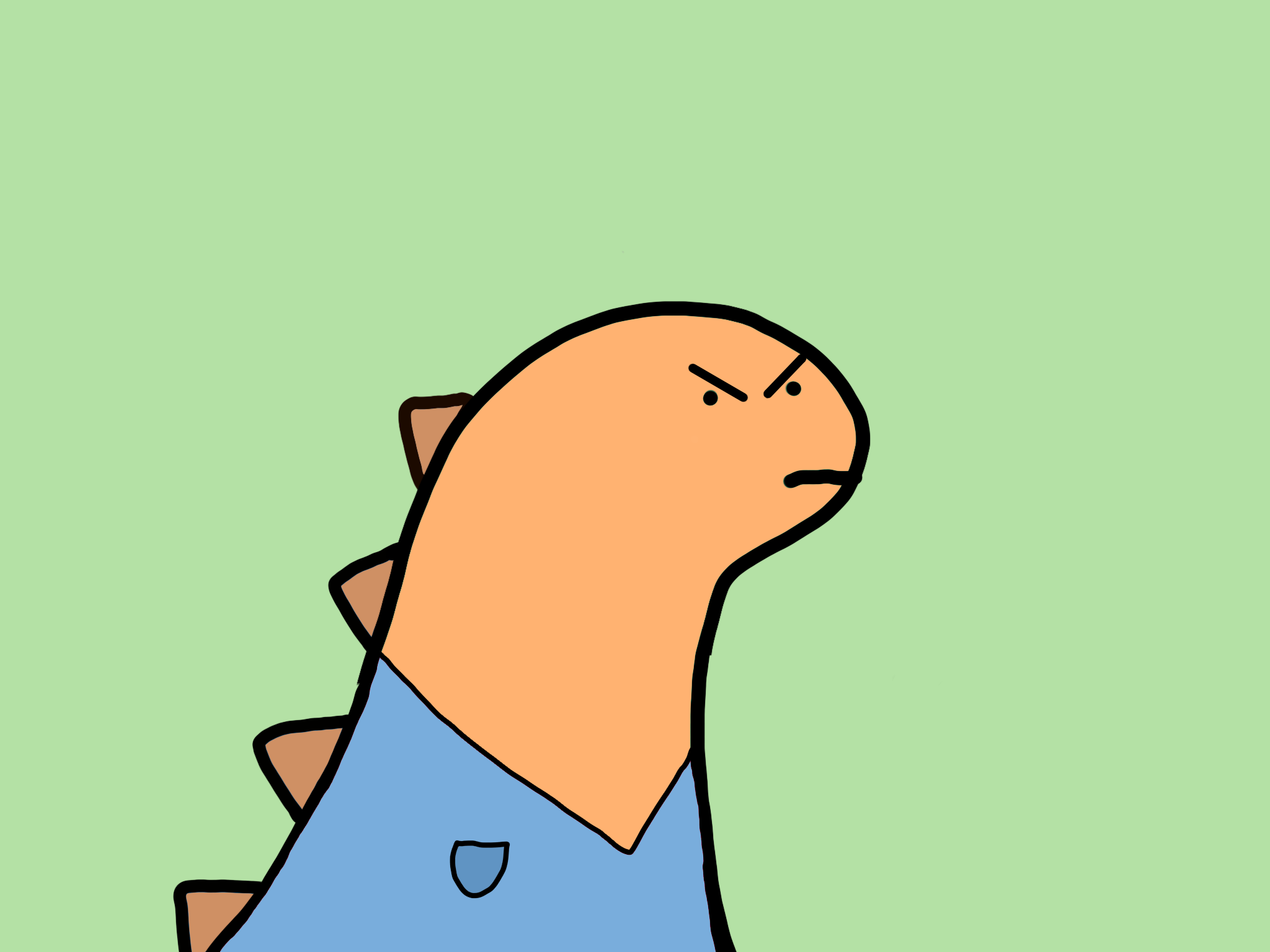 Sad Dinos #4055