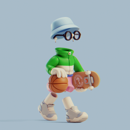 Invisible Friends 3D #4473