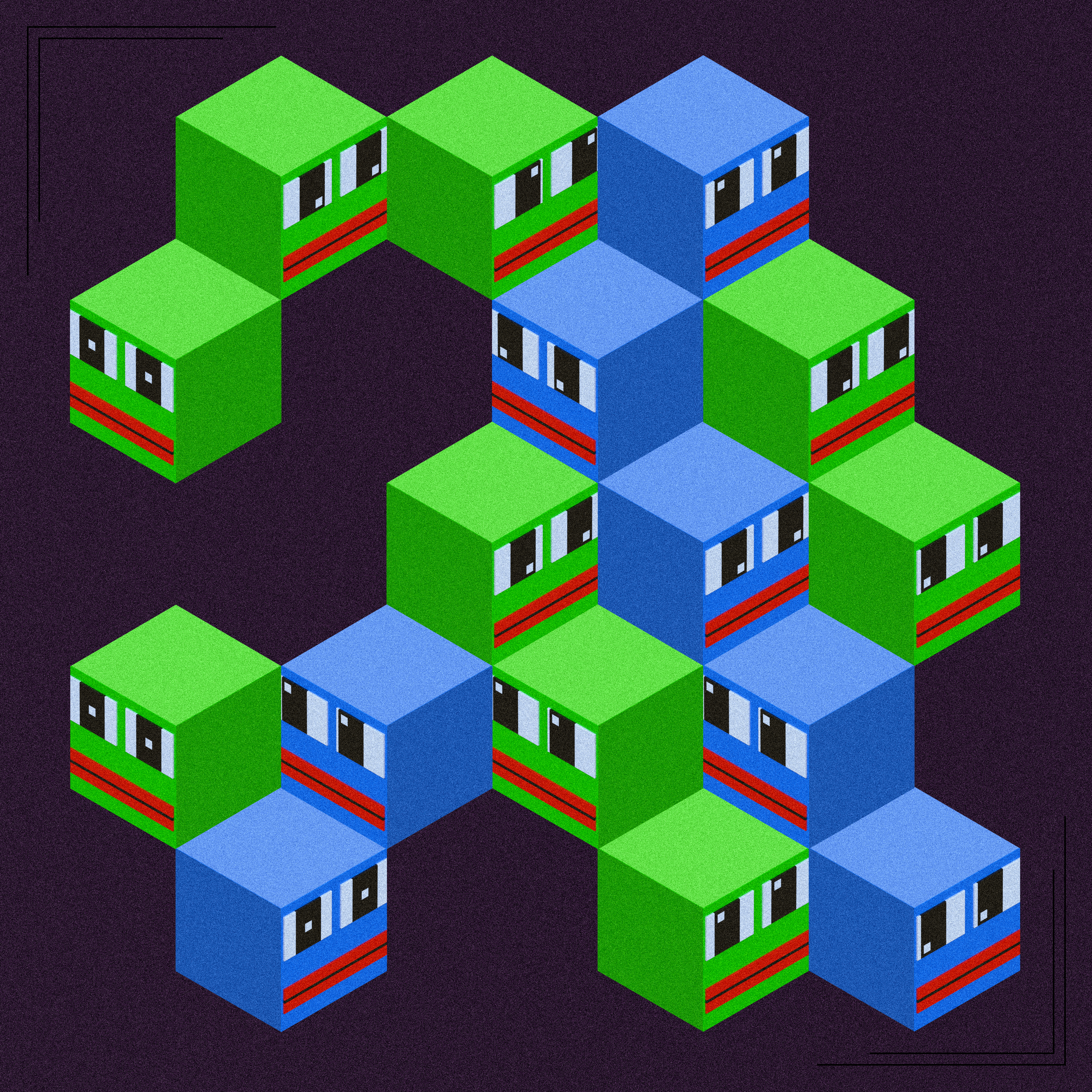 Isometric Pepe #47