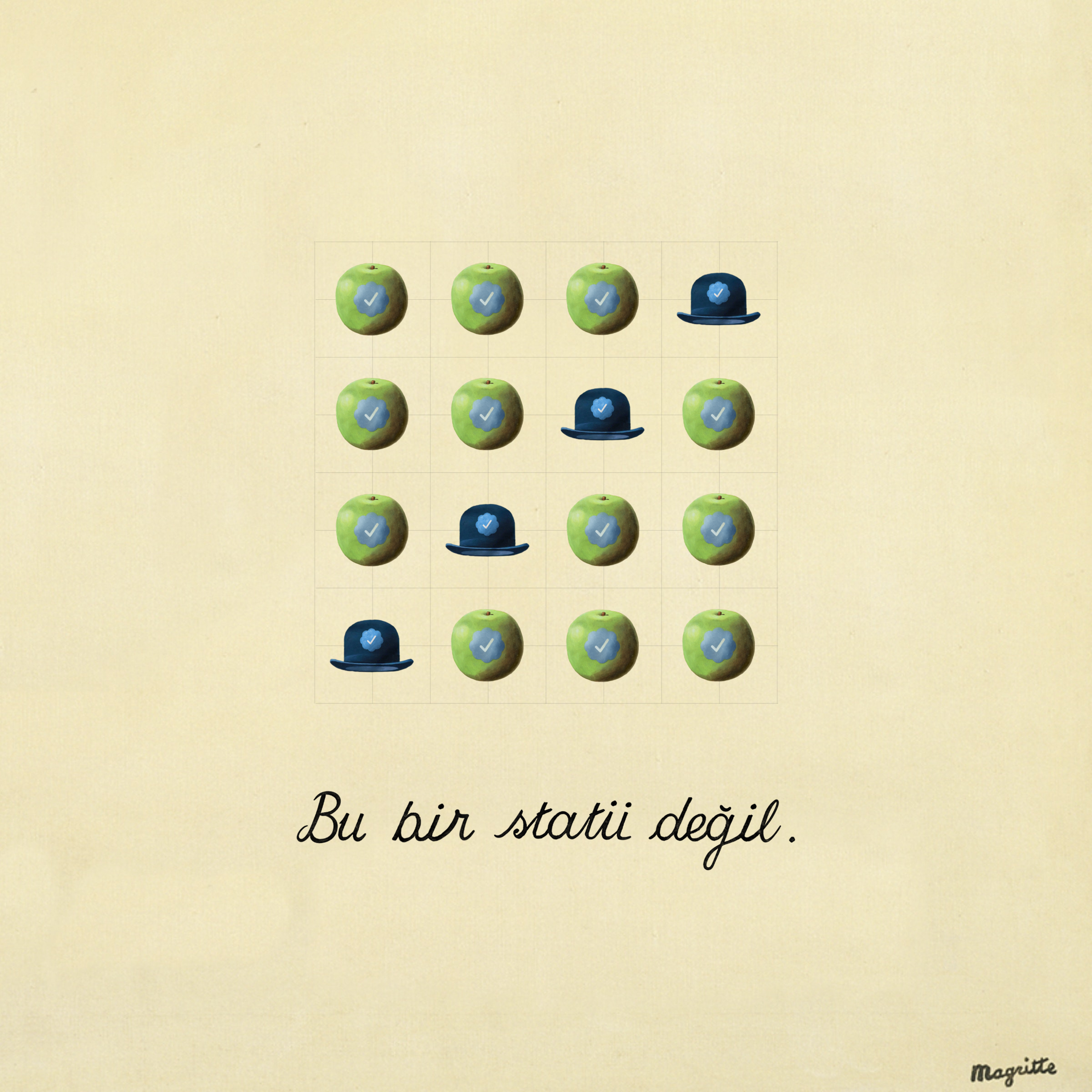 Magritte Checks #5082