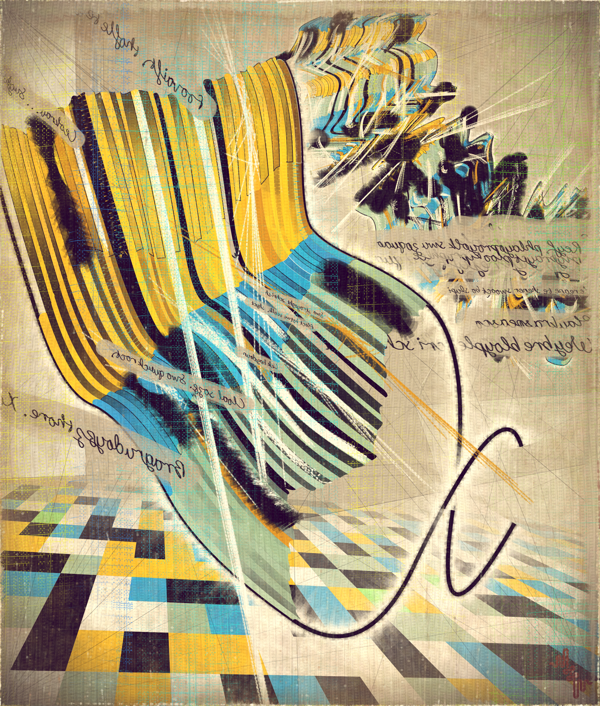Amplitudes of Canvas #365