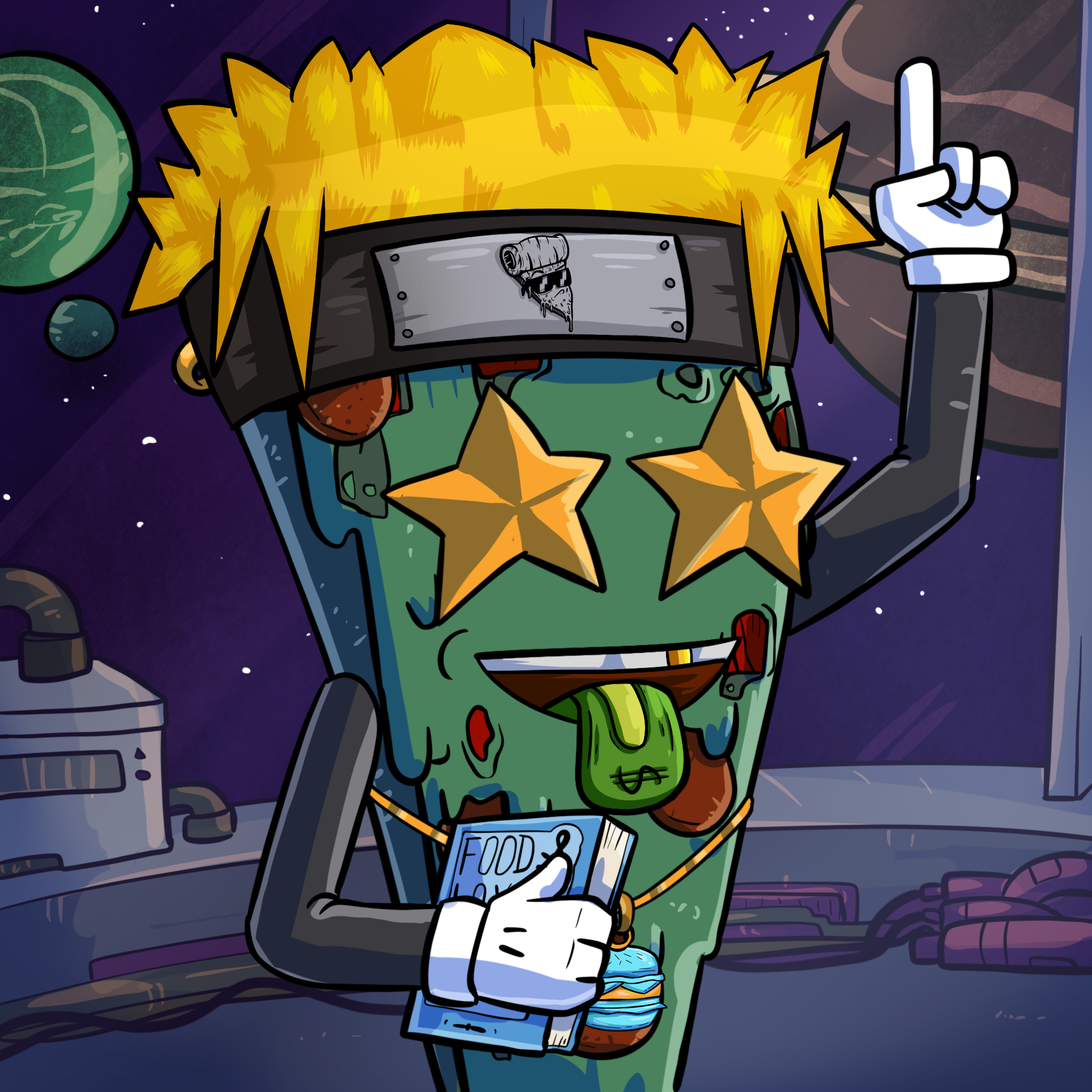 FoodMoon NFT #122