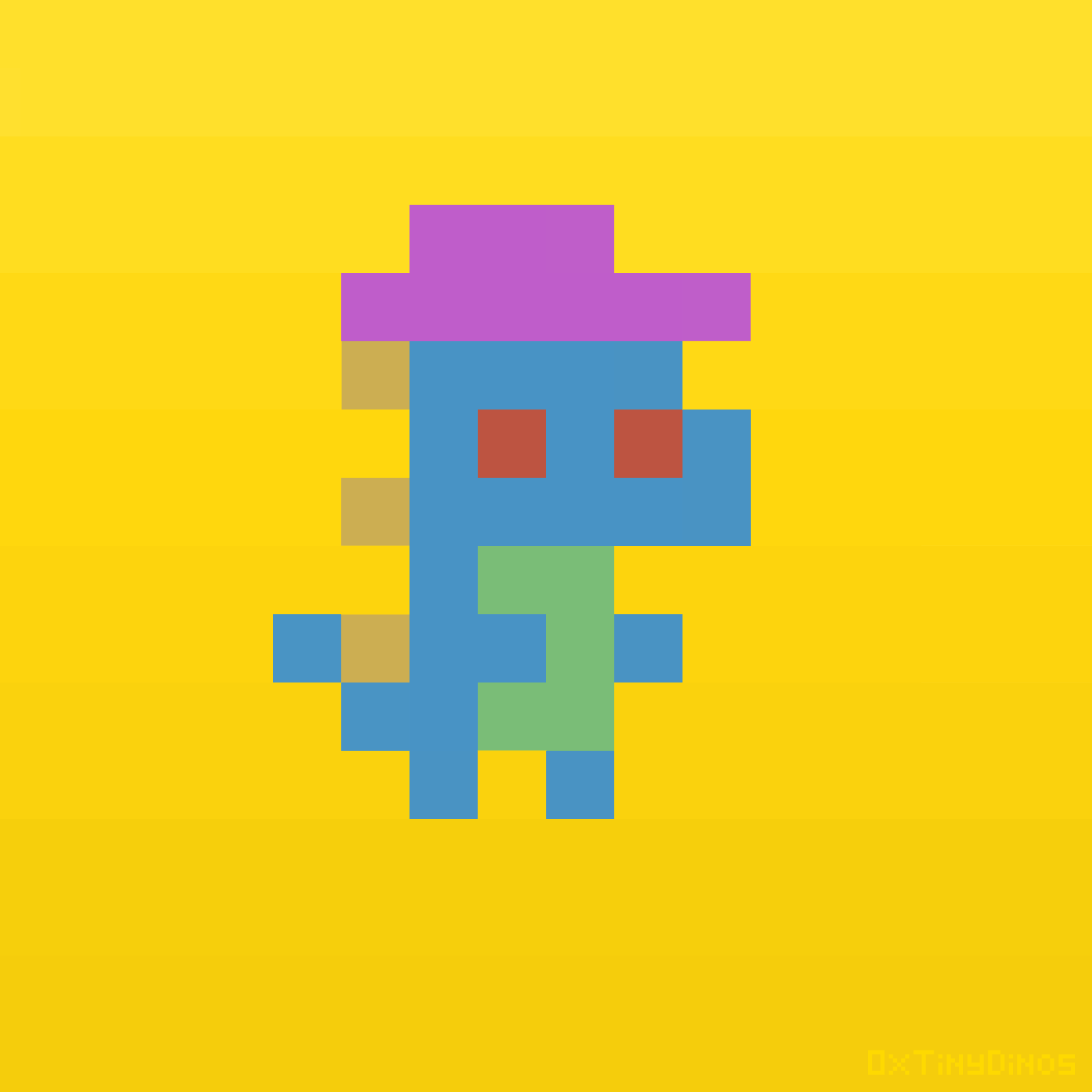 0xTinyDinos #1838