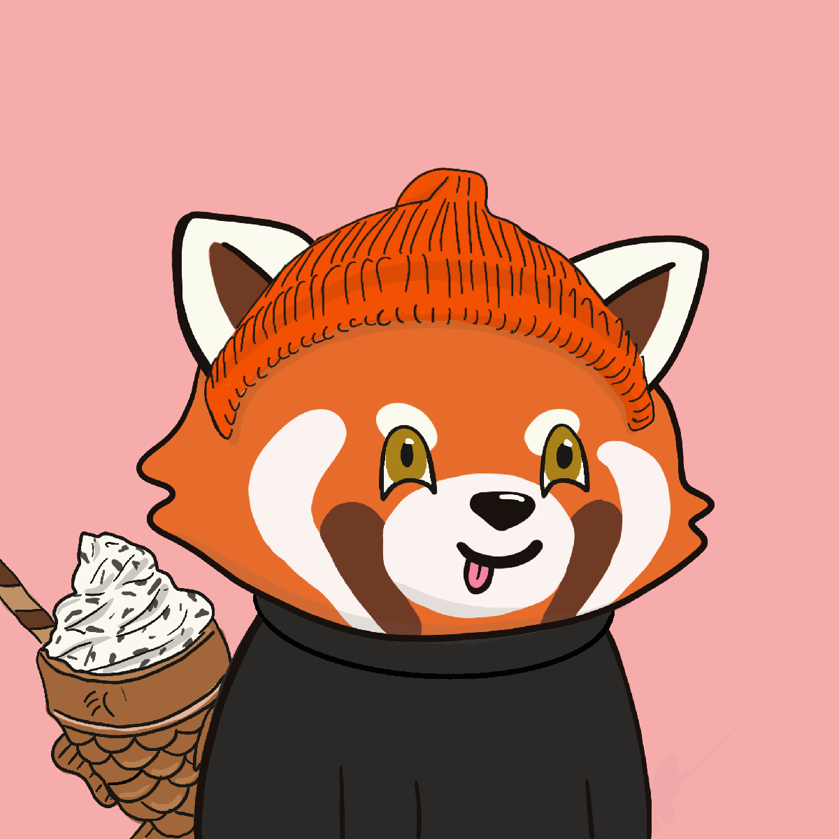 Okay Red Panda #7117